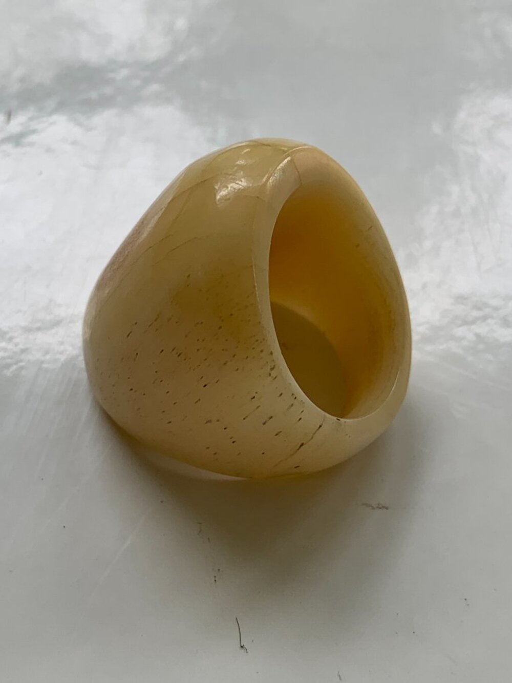 Bone ring, size 6.5